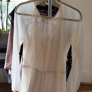 Ella Moss cream dress size L